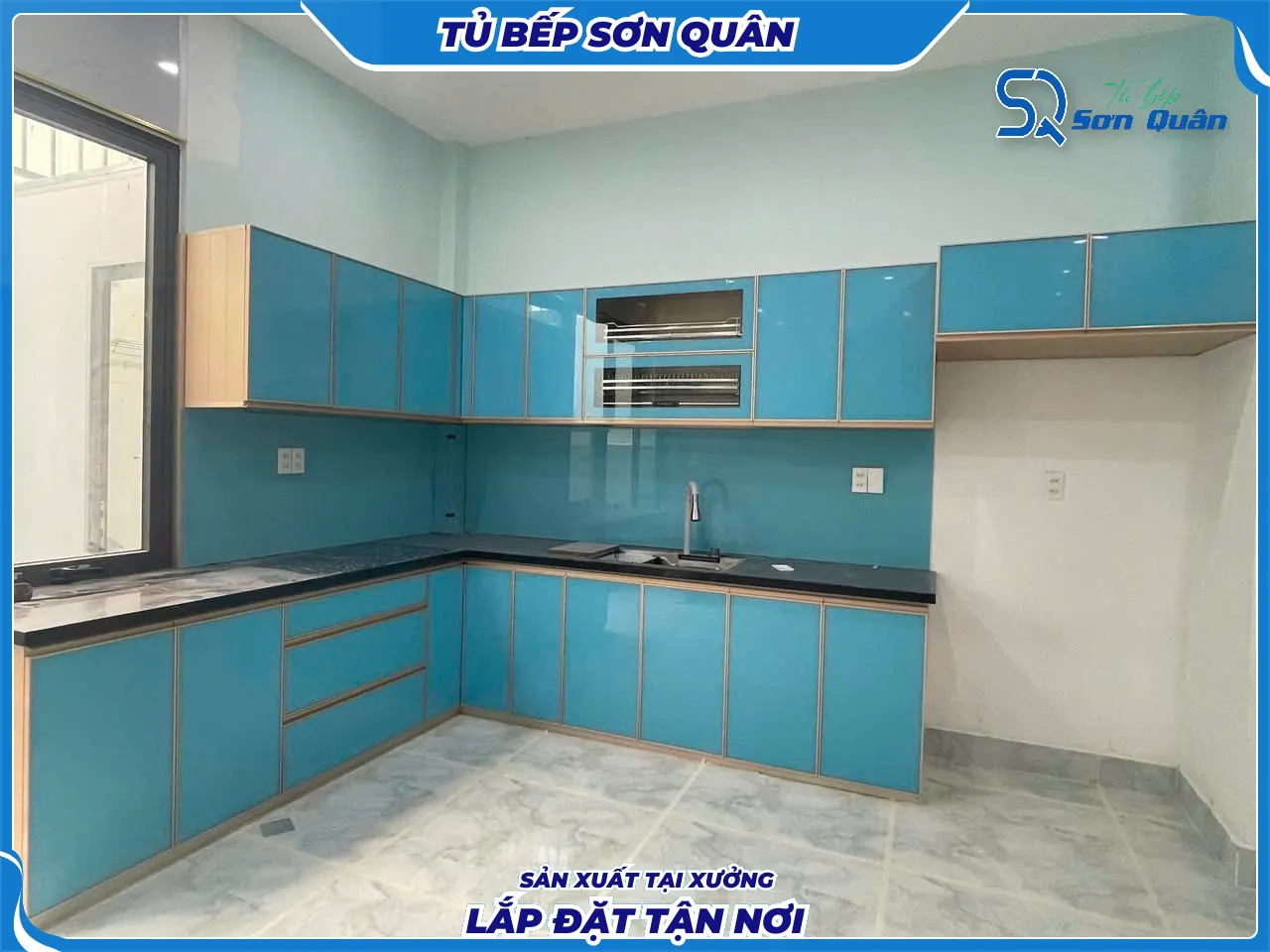 Tủ Bếp Nhôm Nội Thất - Ảnh 13